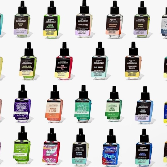 Bath & Body Works Wallflower Refills Menu — Available Scents (Not for Sale) - Picture 11 of 17